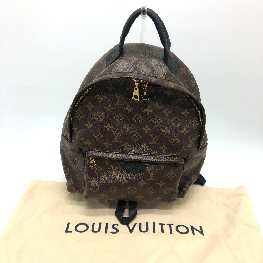 Louis Vuitton Monogram Palm Springs Backpack MM Rucksack Brown